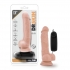 Dr. Tim 7.5 inches Vibrating Penis, Suction Cup Beige