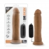 Dr. Throb 9.5 inches Vibrating Penis with Suction Cup - Tan