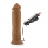 Dr. Throb 9.5 inches Vibrating Penis with Suction Cup - Tan