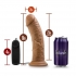 Dr Joe 8 inches Vibrating Penis with Suction Cup - Tan