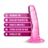 B Yours Plus Hard N Happy Dildo - Pink