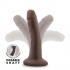 Dr. Skin Plus Poseable Dildo - Chocolate 5in