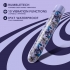 Limited Addiction Floradelic 7 in Rechargeable Vibrator - Purple