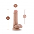 Dr. Skin Dr. Jeffrey 6.5in Dildo with Balls in Beige