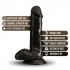 Dr. Skin Plus 6-Inch Poseable Dildo - Chocolate Brown