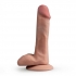 Dr. Skin Plus 6in Poseable Dildo - Mocha