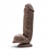 Dr. Skin Mr. D 8.5in Dildo with Suction Cup - Chocolate