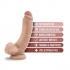 Dr. Skin Mr. Mayor 9in Dildo W/ Balls Beige