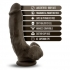 Loverboy The Mechanic - Realistic Chocolate Dildo