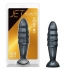 Jet Destructor Carbon Metallic Black Butt Plug