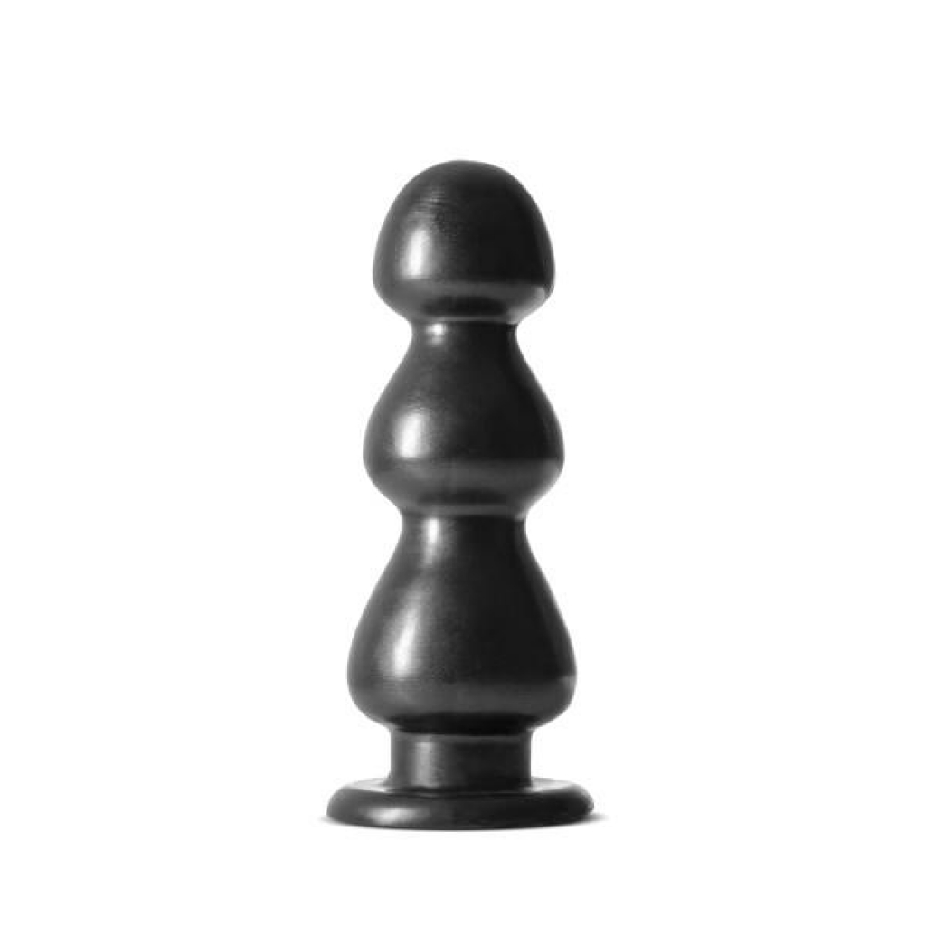 Jet Fierce Carbon Black Metallic Butt Plug - For Advanced Play