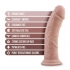 Dr. Skin Dr. Shepherd 8in Dildo with Suction - Vanilla