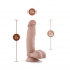 Dr. Skin Dr. Mark 7 In. Dildo With Balls - Beige