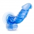 B Yours Sweet N Hard 7 Blue Realistic Dildo - Ultimate Realism