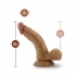 Dr. Skin Dr. Stephen 6.5-inch Dildo with Balls - Tan