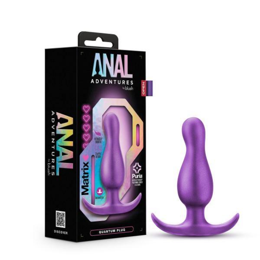 Anal Adventures Matrix Quantum Plug - Galactic Purple