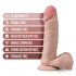 Dr. Skin Plus 8-Inch Posable Dildo - Vanilla