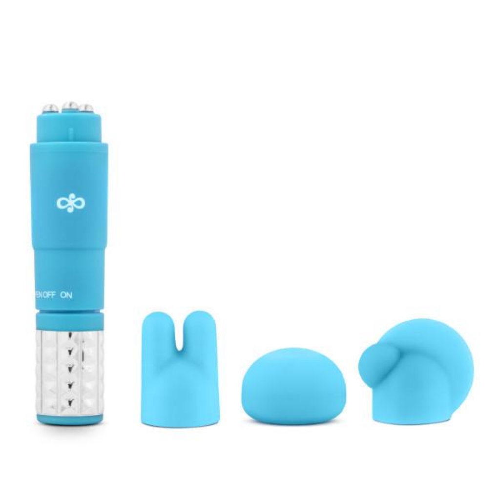 Revitalize Blue Massage Kit with Silicone Attachments