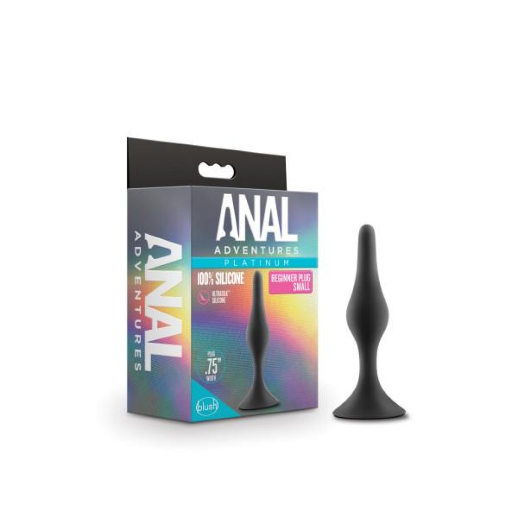 Beginner Anal Plug - Small Black