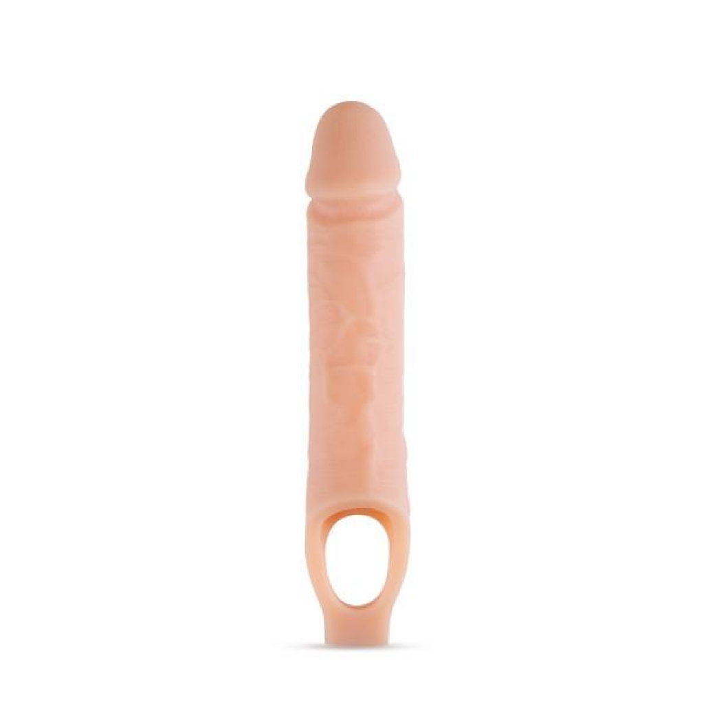 Performance Plus 10-inch Penis Sheath Penis Extender in Beige