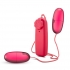 Double Pop Eggs Vibrating Bullet - Cerise Pink