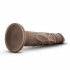 Dr Skin Basic 7.5 inches Chocolate Brown Dildo