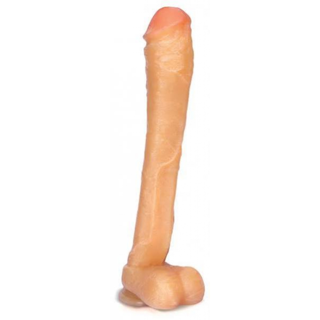 Hung Rider Lil John 13 Inch Beige Dildo