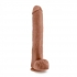 Au Naturel Daddy Dildo - 14 Inches - Mocha