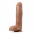 Au Naturel Huge 10-Inch Dildo - Mocha