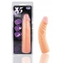 X5 7.5 inches Dildo with Flexible Spine - Beige