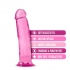 B Yours Plus Thrill N Drill Pink Dildo