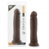 Dr. Skin 9.5 inches Penis - Chocolate Brown Dildo