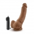 The Boxer 9 Inches Vibrating Realistic Dildo - Mocha Tan