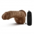 The Boxer 9 Inches Vibrating Realistic Dildo - Mocha Tan