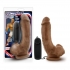 The Boxer 9 Inches Vibrating Realistic Dildo - Mocha Tan