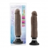 11 Inches Sensa Feel Magnum Vibrating Dong - Chocolate