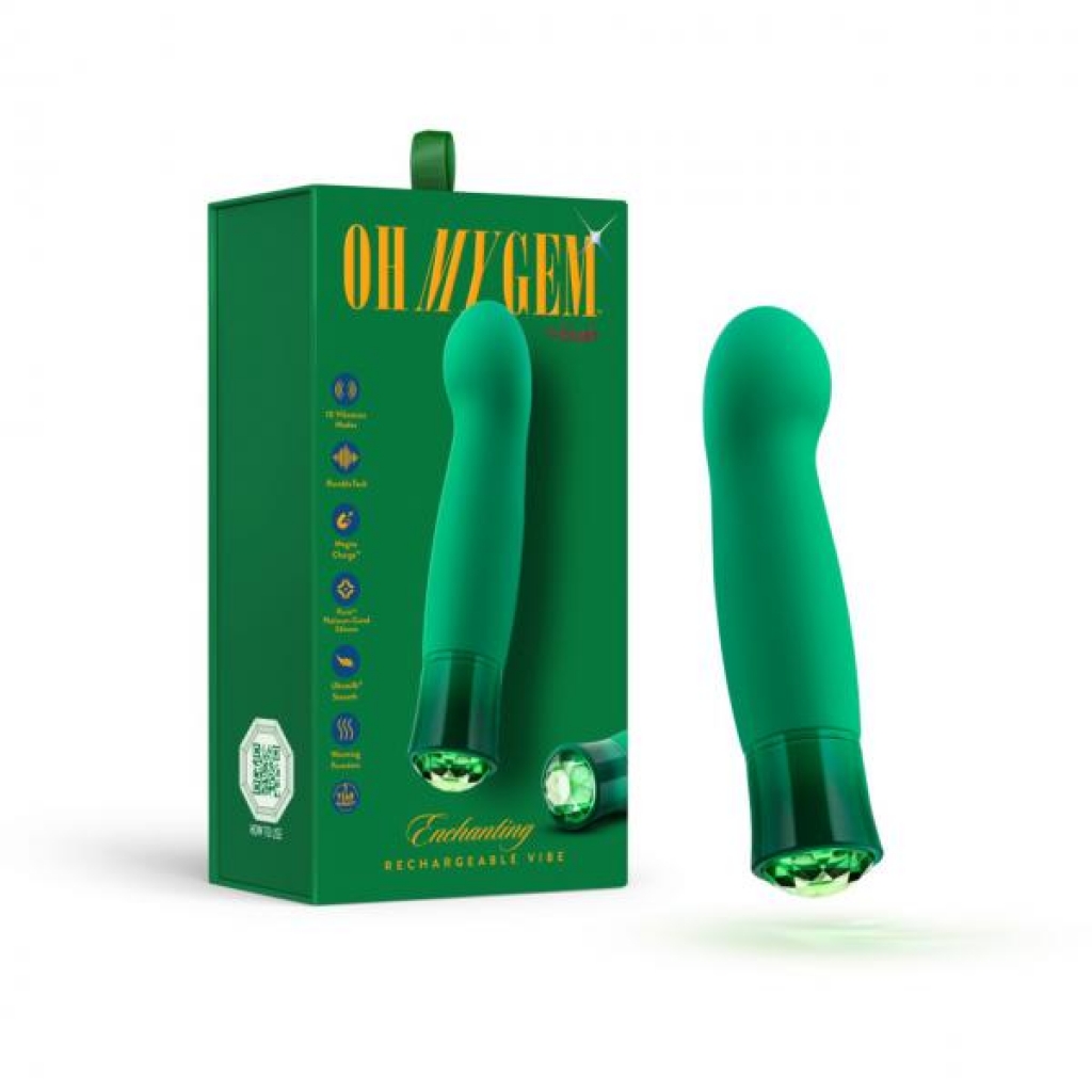 Oh My Gem Enchanting Emerald - Vibrator