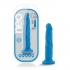 Blush Novelties Neo 7.5 inches Dual Density Penis - Neon Blue