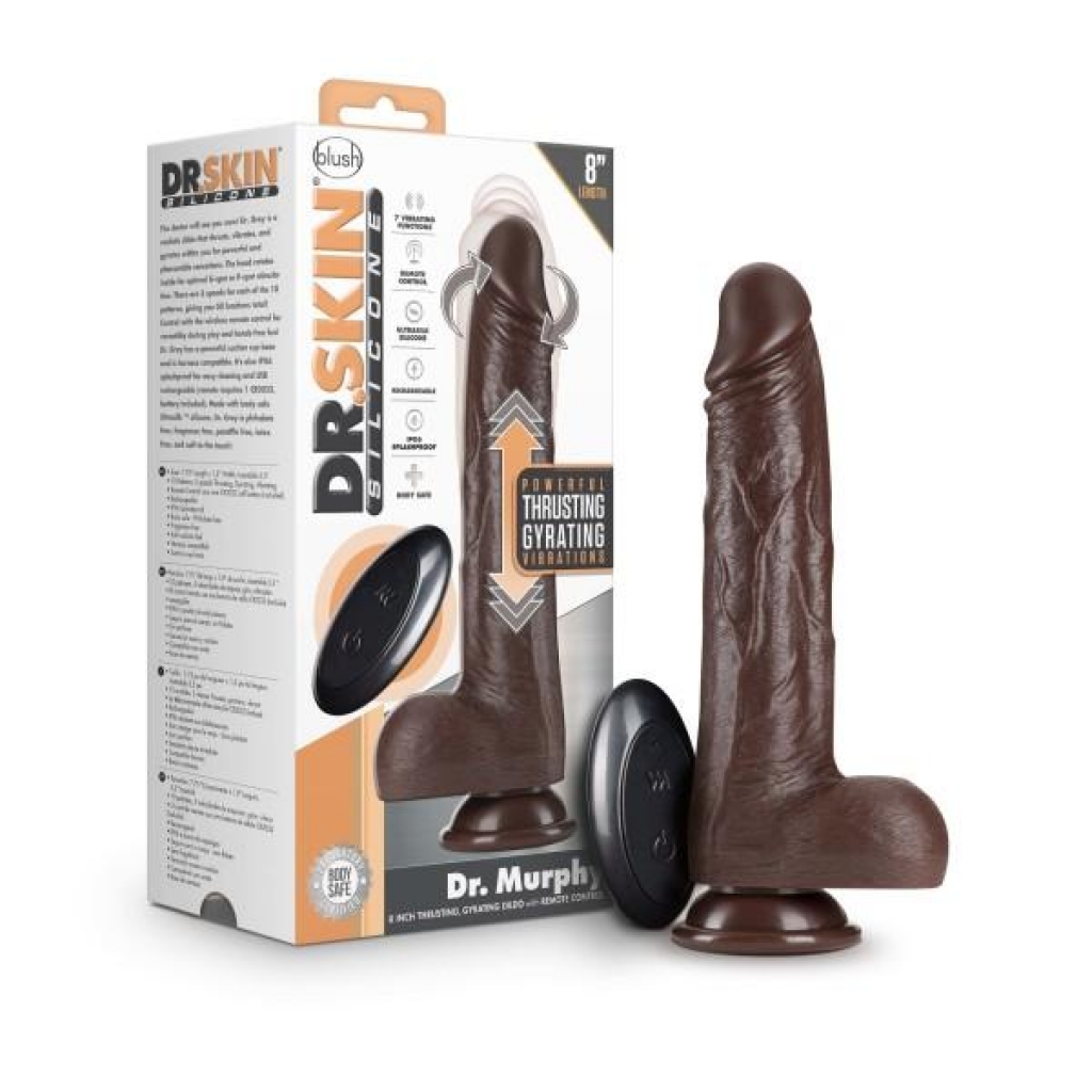 Dr. Skin Dr. Murphy 8-Inch Dildo - Thrill of Realism in Beige