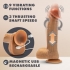 Dr. Skin 8.5in Thrusting Dildo - Tan