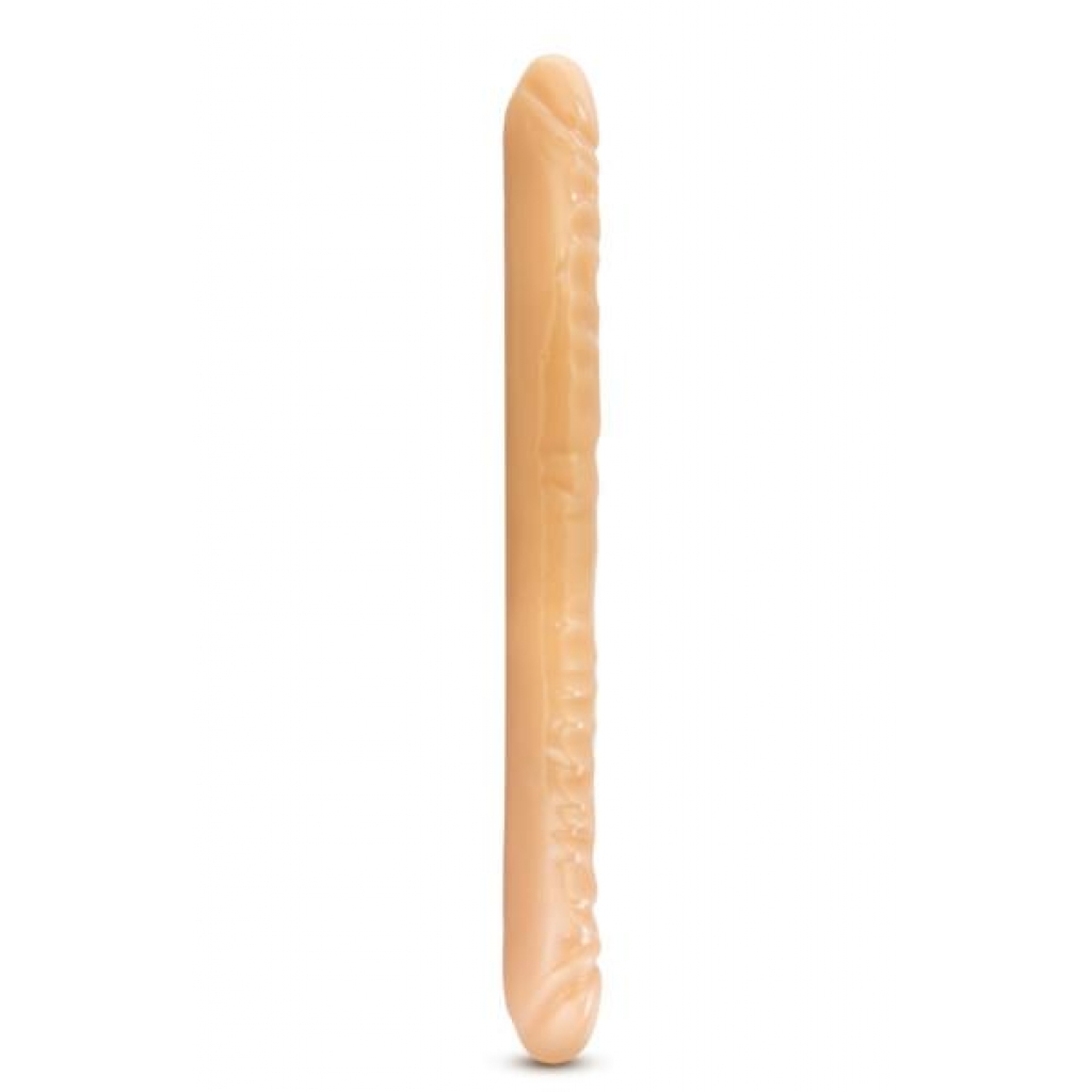 B Yours 18-Inch Double Dildo - Beige