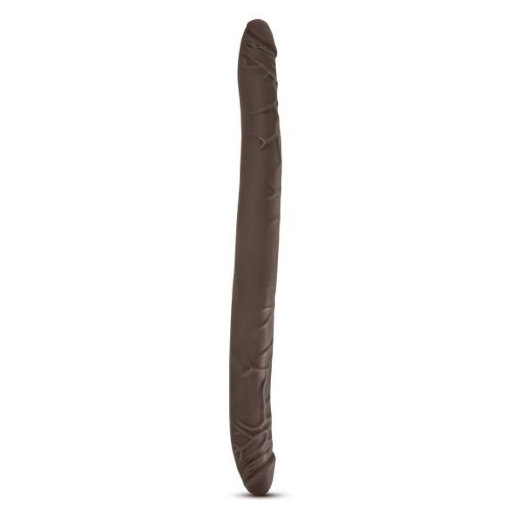 Dr Skin – 16 Inches Double Dildo in Chocolate Brown