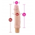 X5 Hard On Vibe 9 inches Waterproof Dildo - Beige