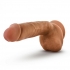 Dr. Skin Glide 8.5in Self Lubricating Dildo - Mocha