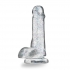 Naturally Yours 6 inches Glitter Penis Sparkling Clear