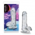 Naturally Yours 6 inches Glitter Penis Sparkling Clear