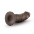 Au Naturel 8 Inches Dildo with Suction Cup - Brown