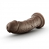 Dr. Skin Glide 8-Inch Self-Lubricating Dildo – Chocolate