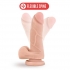 X5 Plus Suction Cup Dildo - 5 Inches in Beige