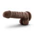 Dr Skin Basic 7 Inches - Chocolate Brown Dildo